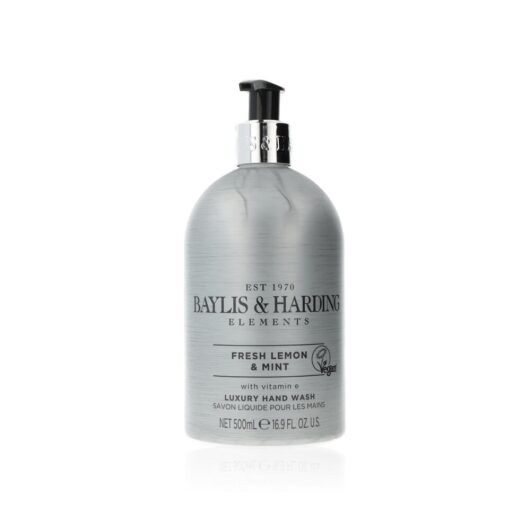 Baylis & Harding Elements Fresh Lemon & Mint Luxury with vitamin e Hand Wash 500ml