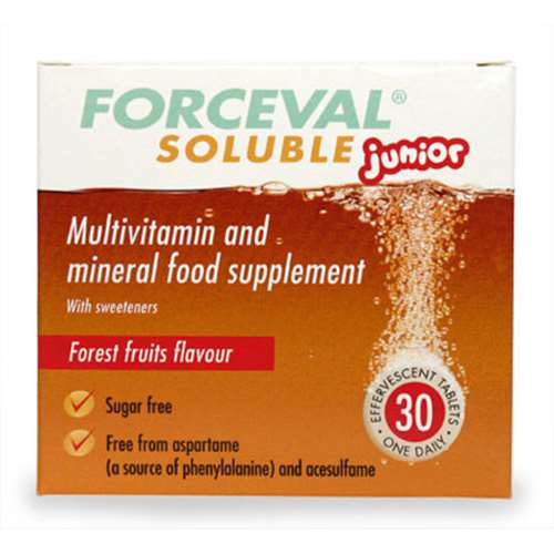 Forceval Soluble Junior Effervescent Tablets 30