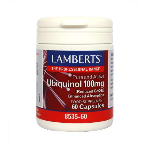Lamberts Ubiquinol 100mg 60 Capsules