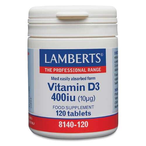 Lamberts Vitamin D3 400iu (120 tablets)