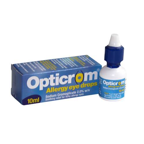 Opticrom Allergy Eye Drops 10ml