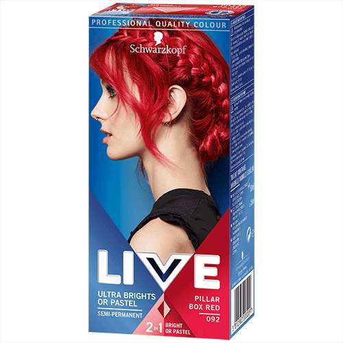 Schwarzkopf Live Color Ultra Brights Pillar Box Red 092