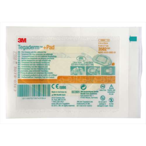 Tegaderm + Pad Single Dressing 5 cm x 7 cm REF 3582/3582E
