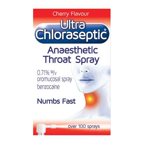 Ultra Chloraseptic Anaesthetic Throat Spray Cherry 15ml
