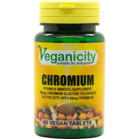 Vegan Chromium 200µg Capsules πpe; Vegan Supplement Store πpe; FREE Shipping