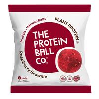 Vegan Protein Balls - A Delicious, Healthy Treat, Raspberry Brownie / Box of 10