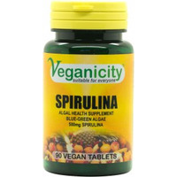 Vegan Spirulina 500mg Tablets πpe; Vegan Supplement Store