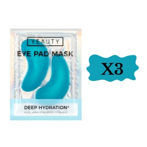 Yeauty Deep Hydration Eye Pad Mask - 3 Packs