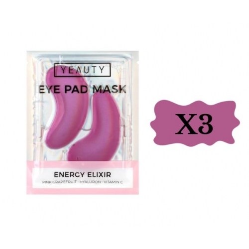 Yeauty Energy Elixir Eye Pad Mask - 3 Packs