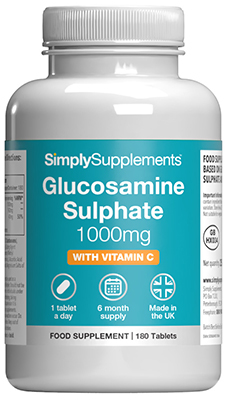 Glucosamine 1000mg Vitamin C Tablets (180 Tablets)