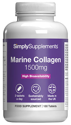 Marine Collagen 1500mg (180 Tablets)