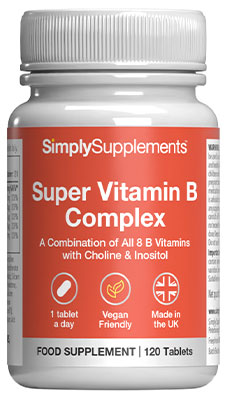 Super Vitamin B Complex (120 Tablets)