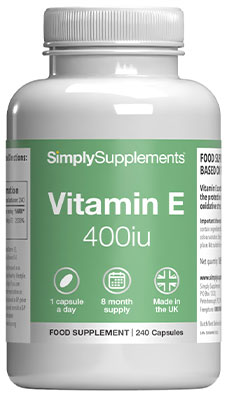 Vitamin E 400iu (240 Capsules)