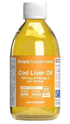 Cod Liver Oil Liquid (60 Servings)