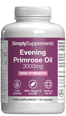 Evening Primrose Oil 3000mg (180 Capsules)