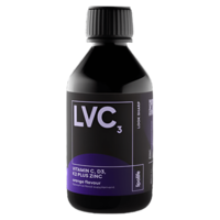 Lipolife LVC3 Vitamin C, D3, K2 + Zinc πpe; 240ml πpe; Orange Flavour
