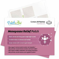 Menopause Relief Topical Patch πpe; 30 Patches πpe; PatchAid