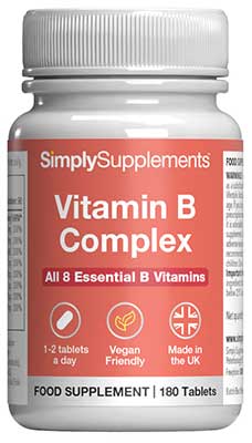 Vitamin B Complex (180 Tablets)