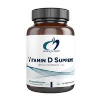 Vitamin D Supreme πpe; Designs For Health πpe; 60 Capsules