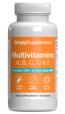 Multivitamins Abcde (180 Tablets)