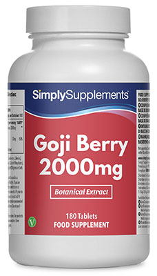Goji Berry Extract 2000mg (180 Tablets)