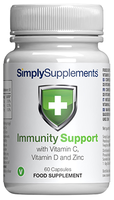 Vitamin C D Zinc (60 Capsules)