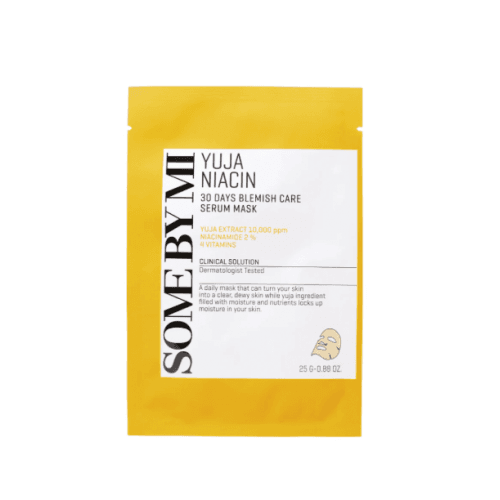 Some By Mi Yuja Niacin 30 Days Blemish Care Serum Sheet Mask 25g