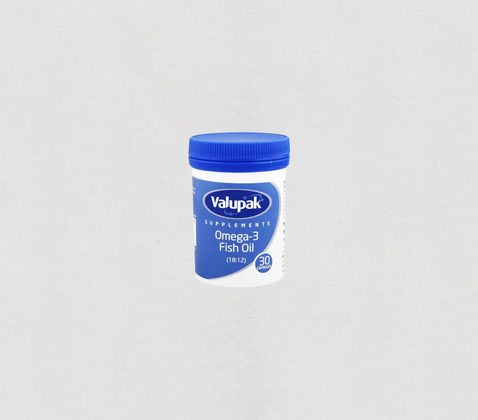 Valupak Omega-3 Fish Oil 1000mg 90 Capsules