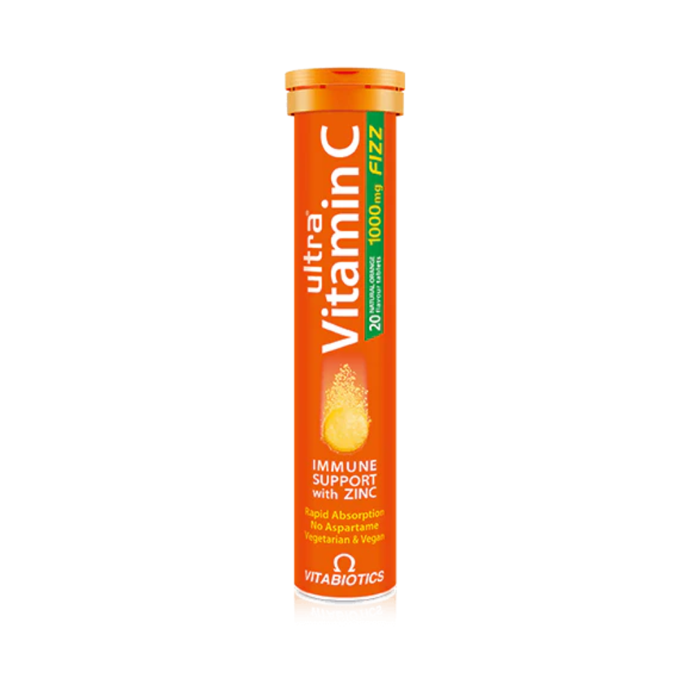 Vitabiotics Ultra Vitamin C With Zinc Effervescent 20 Tabs