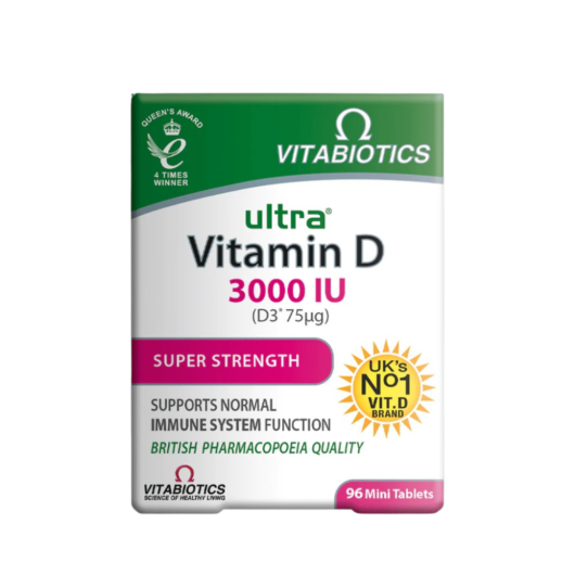 Vitabiotics Ultra Vitamin D 3000IU 96 Tablets