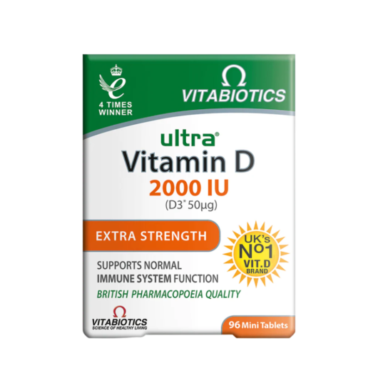 Vitabiotics Ultra Vitamin D3 2000iu 96 Tablets