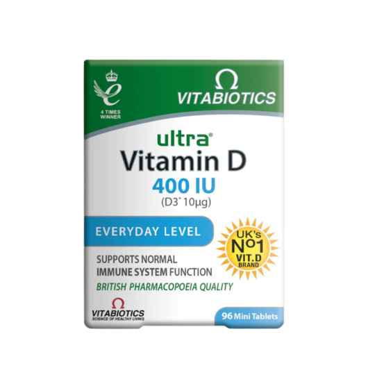 Vitabiotics Ultra Vitamin D3 4000IU 96 Tablets