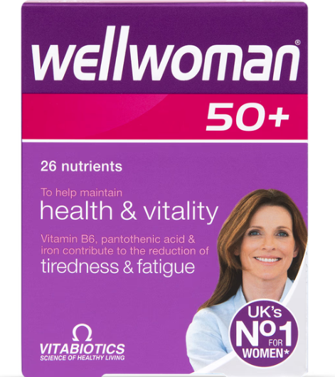 Vitabiotics Wellwoman 50+ 30 Tablets