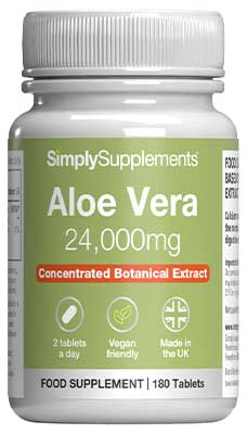 Aloe Vera 24000mg (180 Tablets)