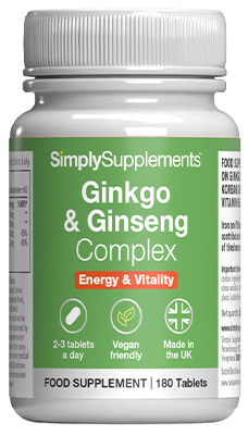 Ginkgo Ginseng Complex (180 Tablets)