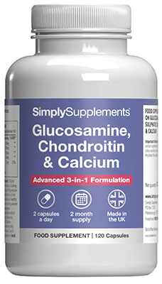 Glucosamine Chondroitin Calcium (120 Capsules)