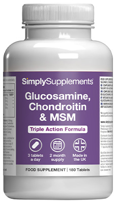 Glucosamine Chondroitin Msm (180 Tablets)