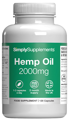 Hemp Seed Oil (120 Capsules)