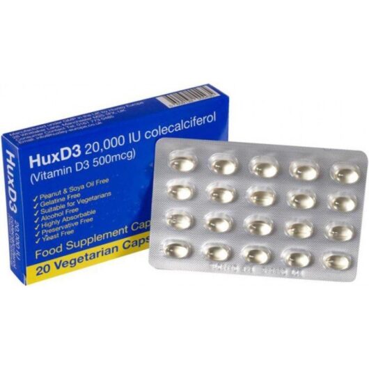 Huxd3 Cap 20000iu Colecalciferol