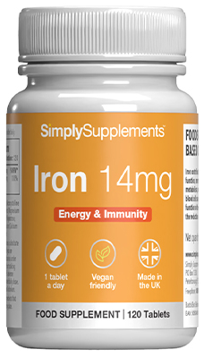 Iron 14mg (120 Tablets)