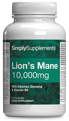 Lions Mane 10000mg (120 Capsules)