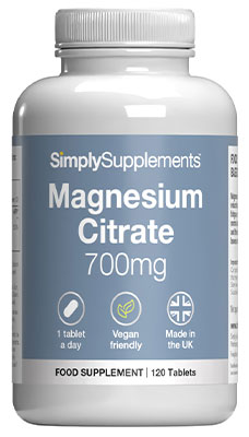Magnesium Citrate 700mg (120 Tablets)