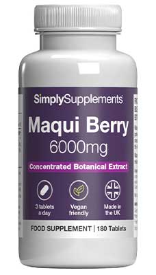 Maqui Berry 6000mg (180 Tablets)