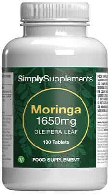 Moringa 1650mg (180 Tablets)