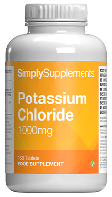 Potassium Chloride 1000mg (180 Tablets)