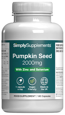 Pumpkin Seed 2000mg (180 Capsules)