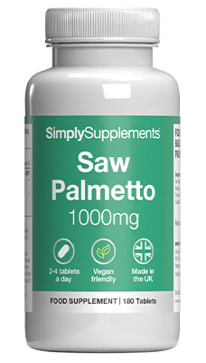 Saw Palmetto 1000mg (180 Tablets)
