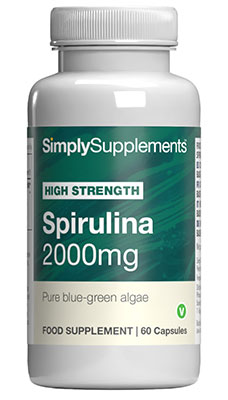 Spirulina 2000mg (60 Capsules)