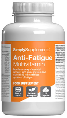 Tiredness Fatigue Multivitamins (120 Capsules)