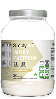 Vanilla Whey Protein Powder (900 g Protein Powder)